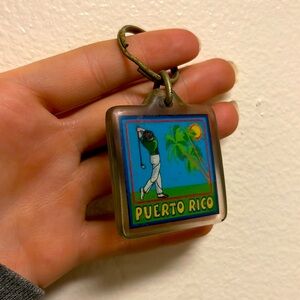 Vintage Puerto Rico Keychain